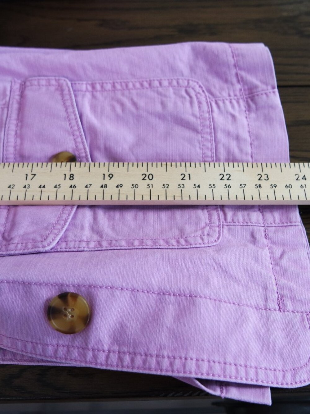 Talbots Lavender Purple Jacket Coat Size Small Petite Spring Classic Buttons - Picture 8 of 9